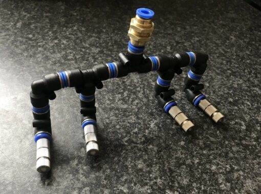 Planted Terraria quad nozzle kit