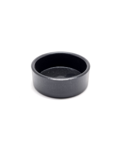 Black Round Plastic Water Bowl Small
